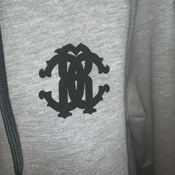 Roberto Cavalli zipper sweater hoodie